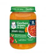  Gerber Organic for Baby Plant - Tastic Warzywna potrawka włoska z pomidorami, 190 g, cena, opinie, wskazania