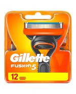 Gillette Fusion 5 Wkład do maszynki do golenia, 12 szt.