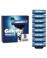 Gillette Mach3 Turbo Wkład do maszynki do golenia, 8 szt.