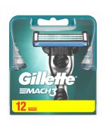  Gillette Mach3 Wkład do maszynki, 12 szt., cena, opinie, stosowanie