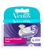 Gillette Venus 5 Deluxe Smooth Swirl Wkład do maszynki do golenia, 4 szt.