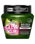 Gliss Kur Bio-Tech Restore Maska do włosów - 300 ml - cena, opinie, stosowanie