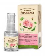 GREEN PHARMACY Jedwab w płynie serum na łamliwe włosy - 30 ml