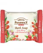 GREEN PHARMACY Mydło w kostce goji i olejek migdałowy - 100 g
