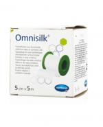 HARTMANN OMNISILK Przylepiec mocujący ze sztucznego jedwabiu 5 cm x 5 m - 1 szt.