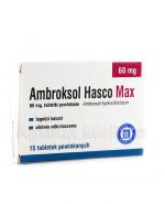  HASCO-LEK Ambroksol Hasco Max 60 mg - 15 tabl. powl.
