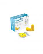 Haspro Universal Earplugs 38 dB Stopery do uszu kolor żółty - 10 par / 20 szt.