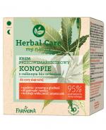 Hebal Care Krem przeciwzmrszczkowy Konopie z roślinnym bio-retinolem do cery dojrzałej - 50 ml