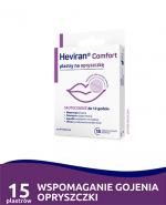 Heviran Comfort plastry na opryszczkę - 15 szt.