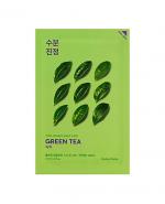 HOLIKA HOLIKA Pure Essence Mask Sheet GREEN TEA maseczka na bawełnianej płachcie - 1 szt.