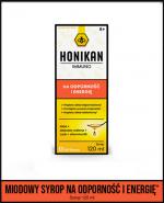  Honikan Immuno Syrop, 120 ml, cena, wskazania, właściwości