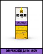  Honikan Kaszel Syrop, 230 g, cena, wskazania, właściwości