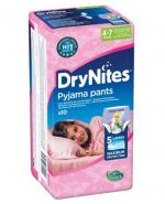 HUGGIES DRYNITES Pieluchomajtki dla dziewczynki 4-7 lat  17-30 kg - 10 szt.