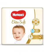 Huggies Elite Soft 4 Pieluchy 8-14 kg - 33 szt.