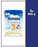 HUMANA 3 Mleko modyfikowane w proszku  - 2 x 800 g 