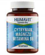  Humavit Cytrynian Magnezu Plus Witamina B6 - 60 kaps. - cena, opinie, dawkowanie