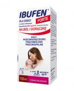  IBUFEN FORTE Zawiesina o smaku malinowym dla dzieci 200 mg/5 ml, 100 ml
