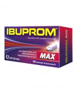  IBUPROM MAX - 48 tabl. Lek przeciwbólowy - cena, opinie, stosowanie