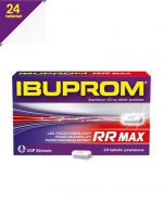  IBUPROM RR MAX - 24 tabl. - ostre bóle pooperacyjne, migrenowe - cena, opinie, stosowanie 