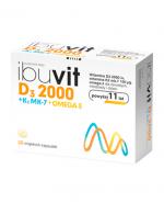 IBUVIT D3 2000 + K2 MK-7 + OMEGA 3 - 30 kaps.