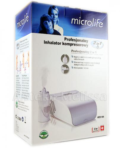  MICROLIFE Inhalator kompresorowy NEB 10A 2w1 - 1 szt. - Apteka internetowa Melissa  