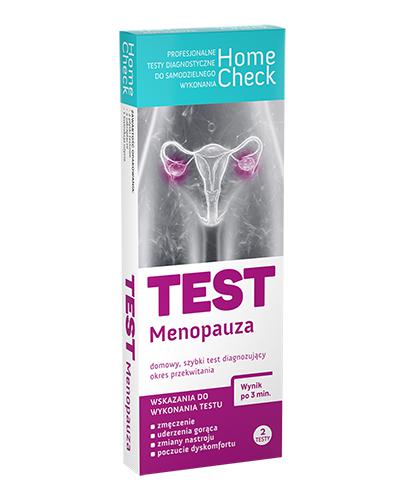  Milapharm Home Check Test Menopauza, 2 szt., cena, opinie, wskazania - Apteka internetowa Melissa  