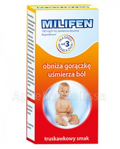 MILIFEN Zawiesina doustna o smaku truskawkowym - 100 ml - Apteka internetowa Melissa