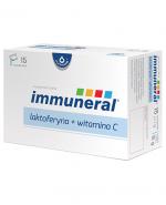 IMMUNERAL Laktoferyna + Witamina C - 15 sasz.