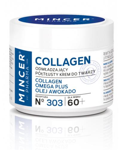  Mincer Collagen Odmładzający półtłusty krem do twarzy N°303 60+ - 50 ml - cena, opinie, sklad - Apteka internetowa Melissa  