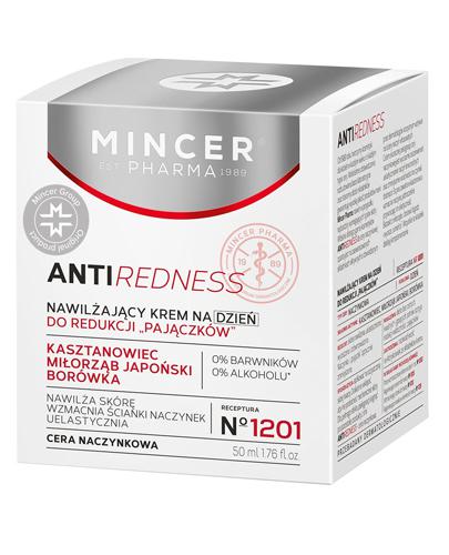  Mincer Pharma Anti Redness N°1201 Nawilżający krem na dzień do redukcji ''pajączków'' - 50 ml - cena, opinie, stosowanie - Apteka internetowa Melissa  