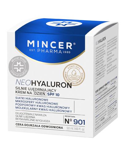  Mincer Pharma Neohyaluron N°901 Silnie ujędrniający krem na dzień SPF10 - 50 ml - cena, opinie, właściwości - Apteka internetowa Melissa  
