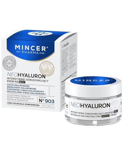  Mincer Pharma Neohyaluron N°903 Intensywnie odbudowujący krem na noc - 50 ml - cena, opinie, stosowanie - Apteka internetowa Melissa  