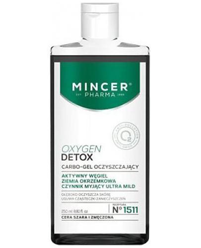 Mincer Pharma Oxygen Detox N°1511 Carbo - gel oczyszczający - 250 ml - cena, opinie, wskazania - Apteka internetowa Melissa