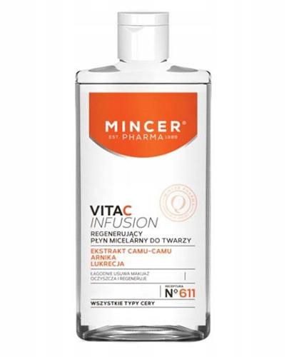 Mincer Pharma Vita C Infusion N°611 Regenerujący płyn micelarny do twarzy - 250 ml - cena, opinie, składniki - Apteka internetowa Melissa