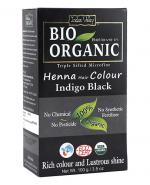 Indus Valley Bio Organic Henna Farba do włosów na bazie henny Czarny - 100 g