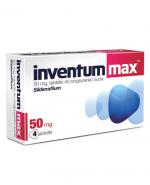  Inventum Max, na zaburzenia erekcji, 4 tabletki
