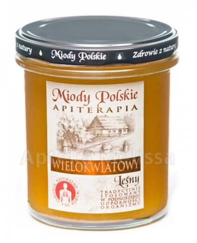 MIODY POLSKIE MIÓD WIELOKWIATOWY LEŚNY - 400 g - Apteka internetowa Melissa