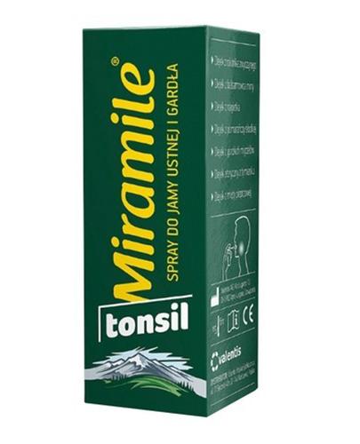 
                                                                          MIRAMILE TONSIL Spray do jamy ustnej i gardła - 30 ml  - Drogeria Melissa                                              