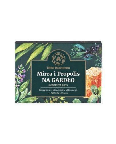 MIRRA I PROPOLIS NA GARDŁO, 12 pastylek