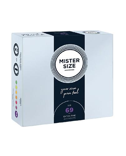 Mister Size Prezerwatywy 69 mm, 36 szt., cena, opinie, stosowanie
