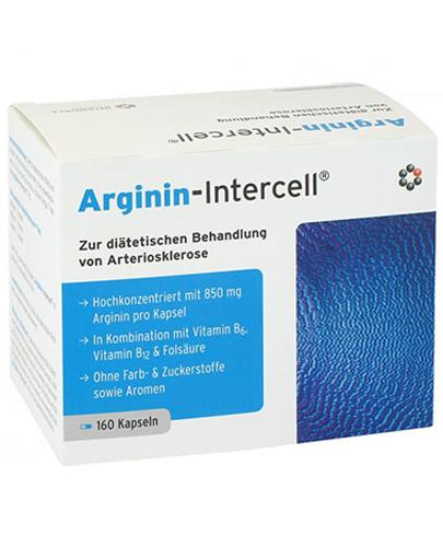  Mitopharma Arginin-Intercell - 160 kaps. - cena, opinie, dawkowanie - Apteka internetowa Melissa  