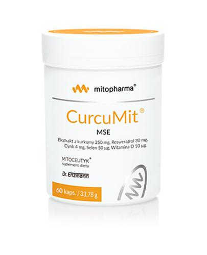  Mitopharma CurcuMit MSE, 60 kaps., cena, opinie, właściwości  - Apteka internetowa Melissa  