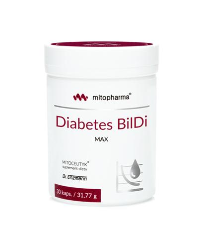  Mitopharma Diabetes BilDi MAX - 30 kaps. - cena, opinie, dawkowanie - Apteka internetowa Melissa  