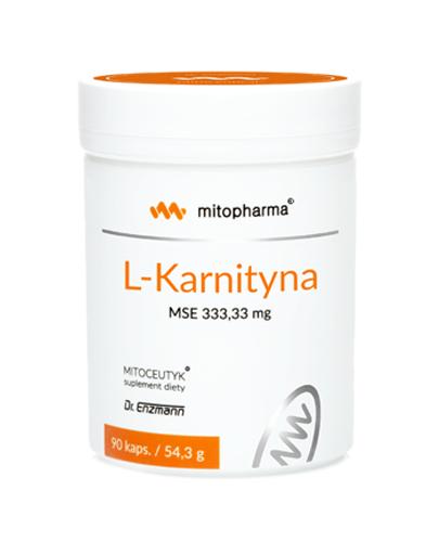  Mitopharma L-Karnityna MSE - 90 kaps. - cena, opinie, dawkowanie - Apteka internetowa Melissa  