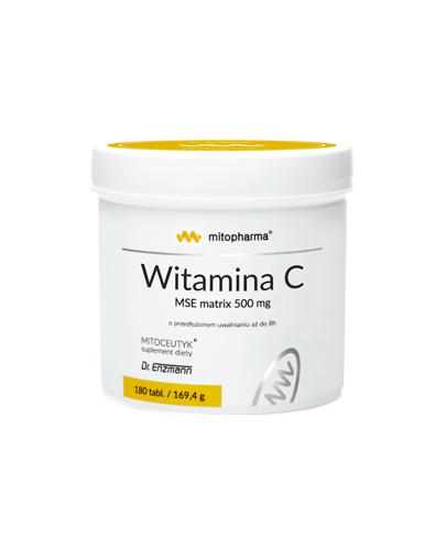  Mitopharma Witamina C MSE matrix 500 mg - 180 tabl. - cena, opinie, dawkowanie - Apteka internetowa Melissa  