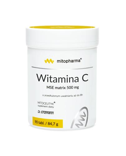  Mitopharma Witamina C MSE matrix 500 mg - 90 tabl. - cena, opinie, dawkowanie - Apteka internetowa Melissa  