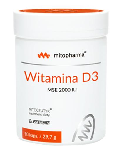  Mitopharma Wit.D3 MSE 2000 IU -90kaps. - cena, opinie, dawkowanie - Apteka internetowa Melissa  