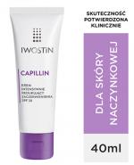  IWOSTIN CAPILLIN Krem intensywnie redukujący zaczerwienienia SPF20 - 40 ml