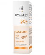  IWOSTIN SOLECRIN BB Krem do skóry wrażliwej SPF50+ - 30 ml