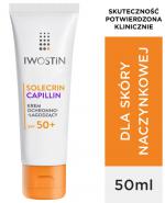  IWOSTIN SOLECRIN CAPILLIN Krem ochronny do skóry naczynkowej SPF50+ - 50 ml